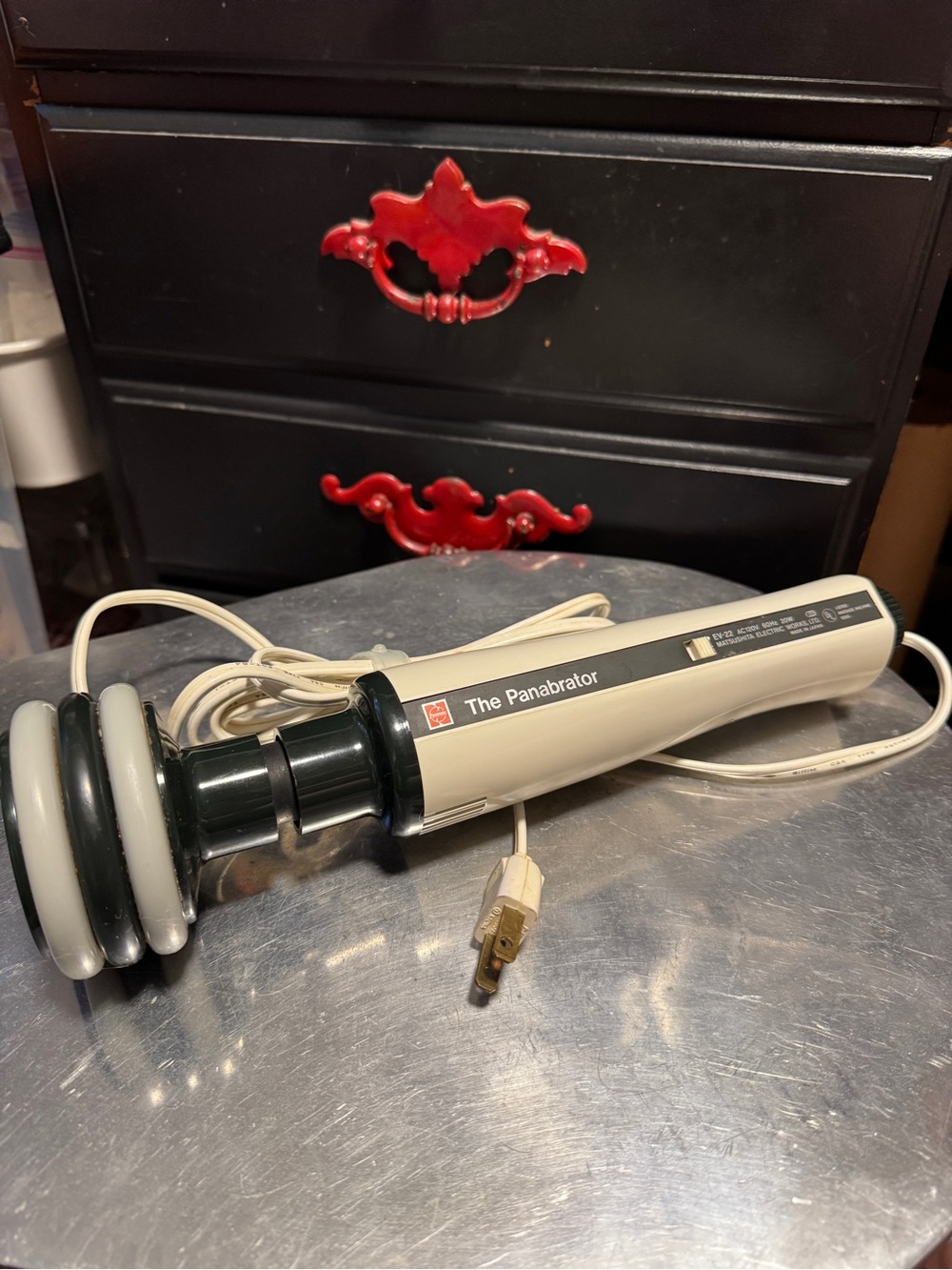 Vintage Panasonic The Panabrator Massager Model EV 22